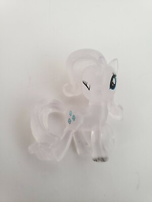 #ad 2019 My Little Pony 1.5quot; Rarity Clear Exclusive Body Mini Figure MLP Blind Pack $10.99