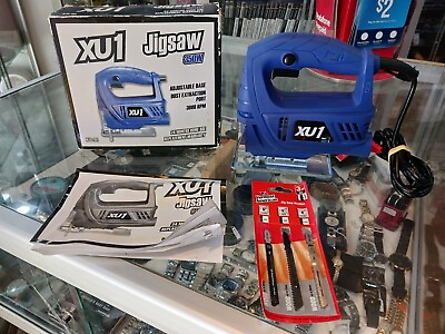 #ad XU1 350W 240V CORDED JIGSAW ADJUSTABLE BASE DUST EXTRACTION PORT IN BOX AU $28.95