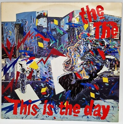 #ad 12#x27;#x27; The The ‎– This Is The Day 1983 EX VG maxi single Some Bizzare UK $49.98