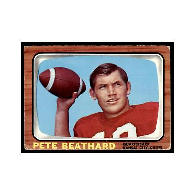 #ad 1966 Topps Pete Beathard Chiefs #63 $4.00