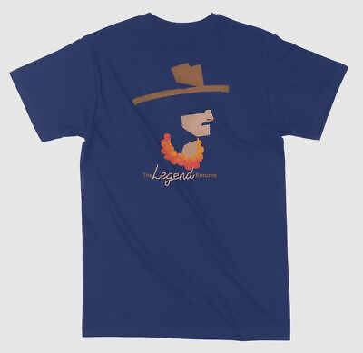 #ad Don The Beachcomber Vintage Brand The Legend Returns Navy Blue T Shirt Tiki $39.99