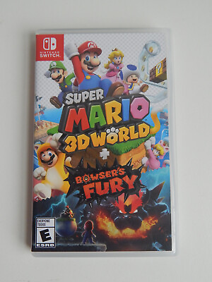 #ad Super Mario 3D World Bowser#x27;s Fury Game in Case Nintendo Switch $37.95