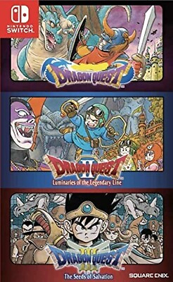 Brand New Switch Dragon Quest 1 2 3 Collection Game RPG Action Adventure E $46.95