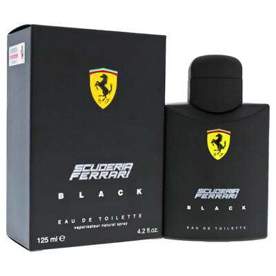 #ad #ad Ferrari Black Scuderia Ferrari EDT Spray 4.2 oz 125 ml m $27.21