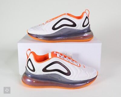 #ad UNRELEASED Nike Air Max 720 White Orange Athletic Sample Shoes Women#x27;s Size 7 $139.99