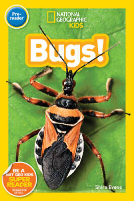#ad National Geographic Kids Readers: Bugs Pre reader Paperback GOOD $4.73