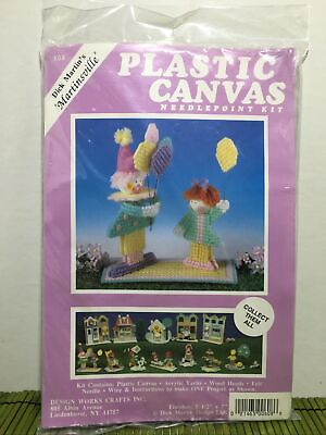 #ad Design Works Crafts Dick Martin#x27;s Martinsville Plastic Canvas Kit Balloons Sale $14.00