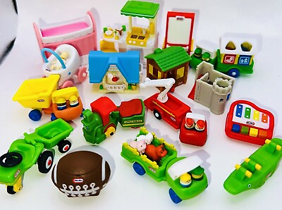#ad Mini Little Tikes Series 3 Complete Set Of 16 Full Set Excluding 2 Ultra Rare $149.00
