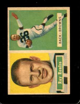 #ad 1957 TOPPS #76 RAY RENFRO EX BROWNS *X79318 $4.00