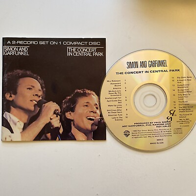 #ad The Concert In Central Park by Simon amp; Garfunkel CD 2015 *NO CASE* $5.57