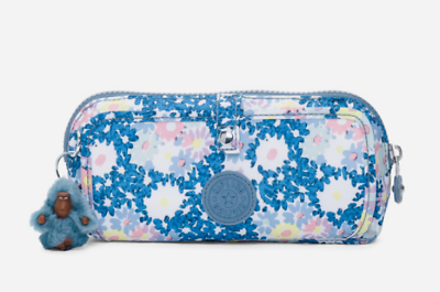 #ad Kipling Wolfe Pen Pencil Case Pouch Cosmetic Make Up Make Happy Print AC8078 $26.60