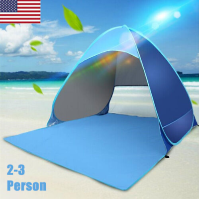 #ad Pop Up Beach Tent Sun Shade Shelter Outdoor Camping Fishing Canopy Portable US $22.49