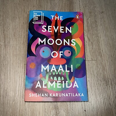 #ad Seven Moons of Maali Almeida The by Shehan Karunatilaka Paperback softback $6.49