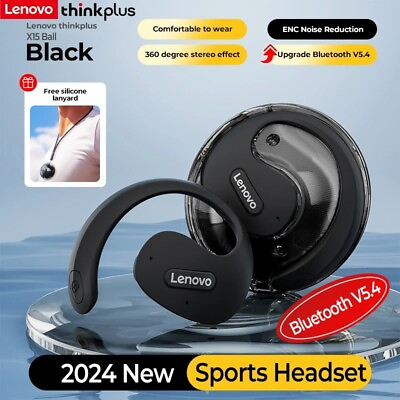 #ad Bluetooth 5.4 Earphones Sport Wireless Headphones Ear Hook Game Earbuds with Mic $33.99