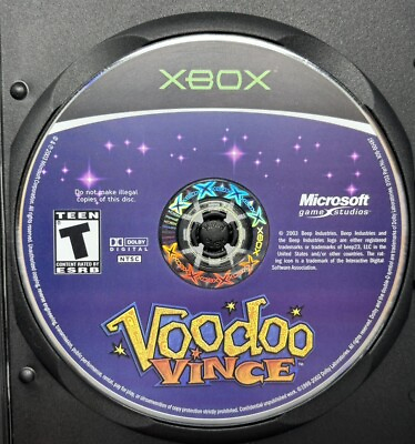 #ad Voodoo Vince Xbox Disc Only Tested And Working $13.99
