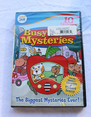 #ad NEW Richard Scarry Busytown Mysteries: The Biggest Mysteries Ever DVD 2010 $7.99