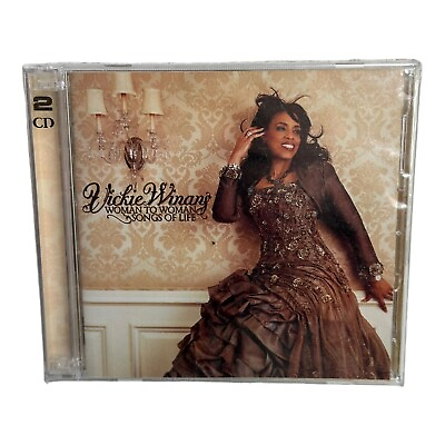 #ad NEW Woman to Woman Songs of Life by Vickie Winans CD 2006 2 Discs Verity Jesus $10.29