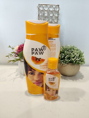 #ad Paw Paw Papaya Clarifying Set Lotion 300 Ml Oil Bar Free Shipping $34.50