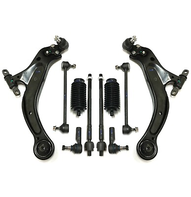 #ad 10 Pc Suspension Kit for Toyota Sienna 98 03 Lower Control Arms amp; Ball Joints $134.95