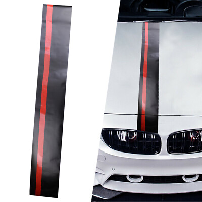 #ad Universal Fit Racing Hood Stripe Sports Decal Sticker for Car SUV Truck New $12.63