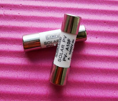 #ad 5x PV Solar Panel Fuse 30A 1000Vdc Metal Alloys for Solar Power System 10*38mm $4.80