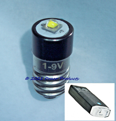 #ad BMW Glove Box Flashlight 255 Lumen Cree XPG 2 LED Upgrade Bulb MES E10 ScrewBase $14.95