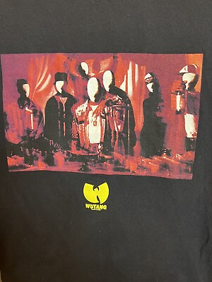 #ad 🔴 Wu Tang Shirt Size Adult Small Raekwon OB4CL WuTang Rare Black $49.99
