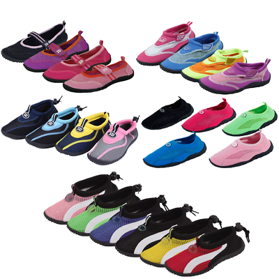 #ad New Toddlers Mesh Pool Beach Water Shoes Aqua Socks $11.99