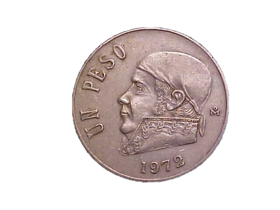 #ad 1972 Mexico 1 Peso KM# 460 Very Nice Circ Collector Coin c4149xux $5.64