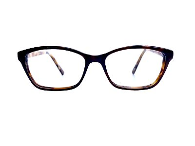 #ad Jean Lafont Paris Brown Tortoise Wayfarer Eyeglasses France Oceane 563 51 15 138 $182.00