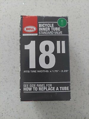 #ad Bell 18quot; Bicycle Inner Tube BMX Bike Kids Tire Width 1.75quot; 2.25quot; Standard Valve $9.99