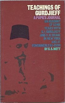 #ad TEACHINGS OF GURDJIEFF: A PUPIL#x27;S JOURNAL $23.95