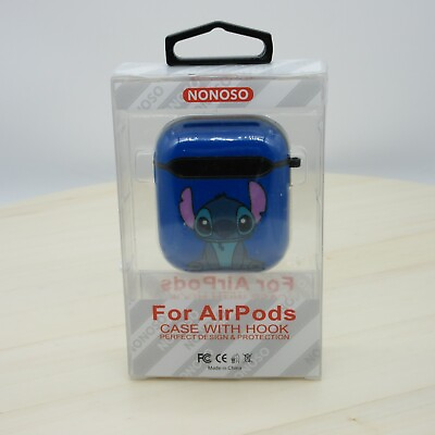 #ad Nonoso AirPods 1 and 2 Protective Case with Hook Stitch from Lilo and Stitch $7.95