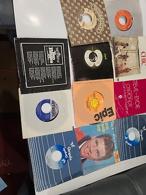 #ad vintage 45 rpm records lot $149.99