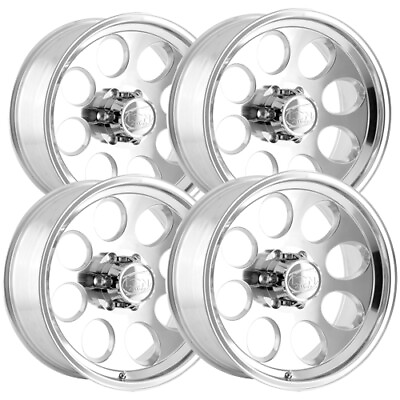 #ad Set of 4 Ion 171 16x8 6x5.5quot; 5mm Polished Wheels Rims 16quot; Inch $531.96