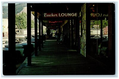 #ad 1968 Rancher Lounge Last Old West Show Classic Cars Jackson Wyoming WY Postcard $19.95