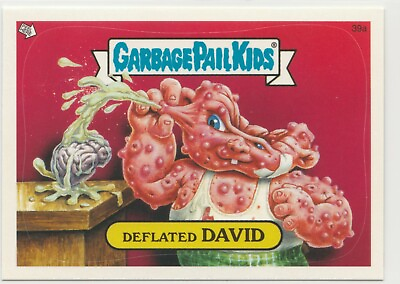 #ad Garbage Pail Kids GPK Deflated David $6.99