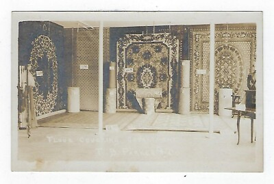 #ad Early 1900#x27;s RPPC TB Parker amp; Co. Floor Coverings Berlin New York $19.99