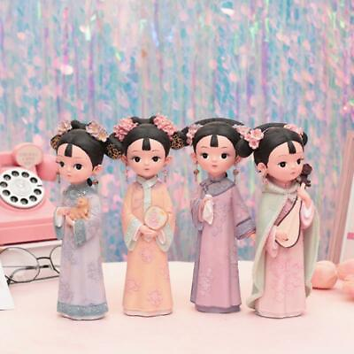 #ad Retro Palace Style Resin Crafts China Girl Figurine Home Desktop Art Decor Gift $16.56