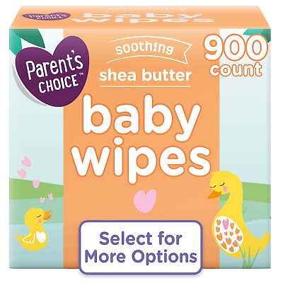 #ad Parent#x27;s Choice Shea Butter Baby Wipes 900 Count $17.96
