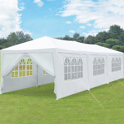 #ad Quictent Outdoor 10#x27;x30#x27; Party Wedding Patio Gazebo Tent Canopy Pavilion Event $159.98