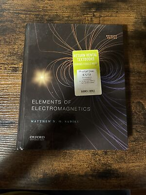#ad The Oxford Series in Electrical and Computer Engineering Ser.: Elements of... $125.00