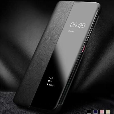 #ad Smart View Case Flip Cover für Huawei P30 Lite Pro P30 Schutz Hülle Handy Tasche $2.42