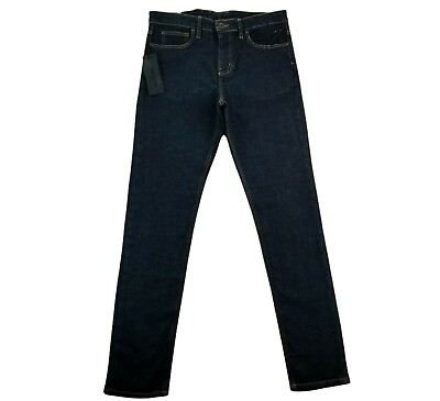 #ad Outland Denim Jeans Regular Slim Tapered Fit Ranger Zip Fly Dark Wash Blue Men#x27;s $47.99