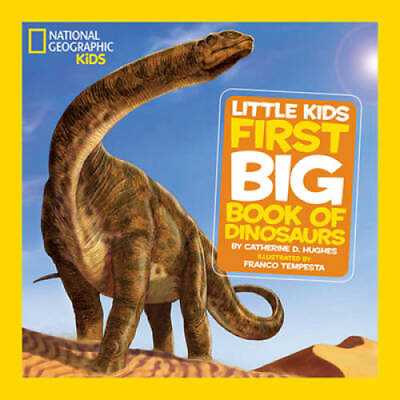 #ad National Geographic Little Kids First Big Book of Dinosaurs Nation ACCEPTABLE $3.96