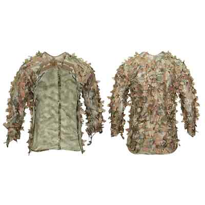 #ad Tactical Camouflage cape hunting costume Mesh adult camouflage coat $91.14