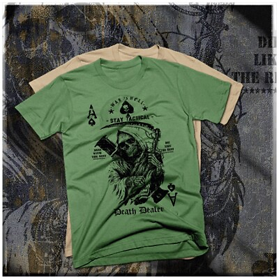 #ad Infantry t shirt Death Angel Combat Specialist Infantryman Combat Veteran tee $19.99