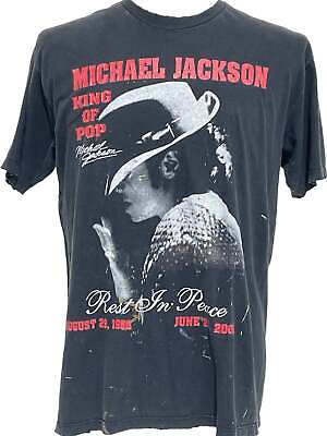 #ad Vintage Michael Jackson T Shirt XL $88.00