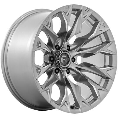 #ad 4 New 20quot; Fuel D806 Flame Wheels 20x9 8x180 20 Platinum Rims 124.2 $1900.00