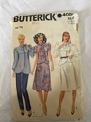 #ad Butterick 4086 Skirt And Too Womens Pattern Size 14 UNCUT Vintage $2.66